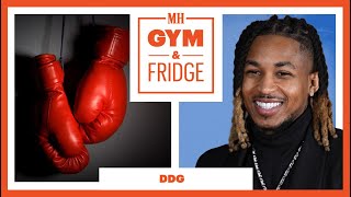 Rapper DDG Shows Off His Gym amp Fridge  Gym amp Fridge  Mens Health [upl. by Katzen]