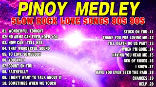 Slow Rock Love Song Nonstop 🎧🎤 SLOW ROCK MEDLEY 🎧🎤 Rock Ballads 70S 80S 90S [upl. by Ylsew539]