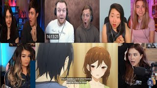 HORIMIYA EPISODE 3 REACTION MASHUP [upl. by Jarek]