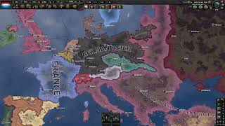 HOI 4 Timelapse  Germany vs Poland  One state every defeat [upl. by Aneeuqal]