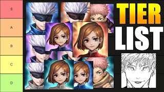 Jujutsu Kaisen x Summoners War Collab Tier List [upl. by Aix]