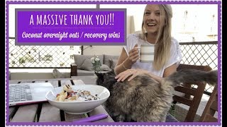 MY ANOREXIA RECOVERY  A massive thank you  recovery wins [upl. by Knitter895]