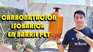 CARBONATACION EN BARRIL PET [upl. by Eivod]