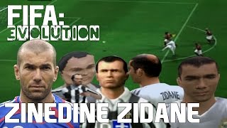 Zinedine Zidane FIFA Evolution 96  06 [upl. by Paterson]