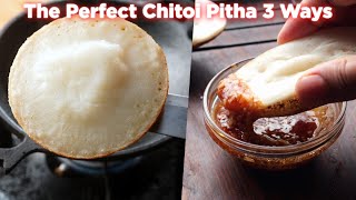 The Perfect Chitoi Pitha Recipe 3 Ways [upl. by Rorie]