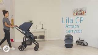 MaxiCosi  Lila CP  How to attach a carrycot [upl. by Mikael269]