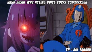 Anko Koshi Was Acting Voice Cobra Commander [upl. by Norej]