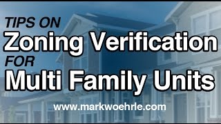 Multi Family Units  Duplex Triplex Fourplex Apartment Buildings Zoning Verification [upl. by Sidra]