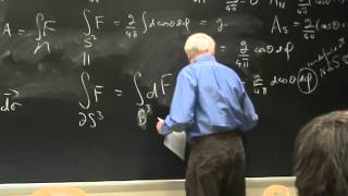 21lecture041811 differential forms and magnetic monopoles [upl. by Yesnyl]