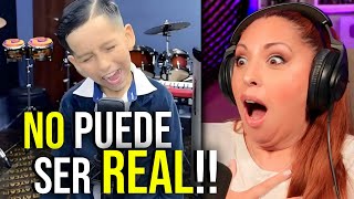 NIÑO PRODIGIO HACE LO IMPOSIBLE  VOCAL COACH Reaction amp Analysis [upl. by Yeltihw400]