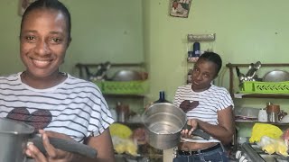 How to cook ackee and salt fish with grounds provision Jamaican🇯🇲style cooking ladymal live [upl. by Nwahsal500]