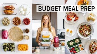 BUDGET MEAL PREP  healthy recipes under 3 using highquality ingredients [upl. by Barnebas]