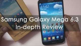 Samsung Galaxy Mega 63 Biggest Android Smartphone Review [upl. by Clerc]