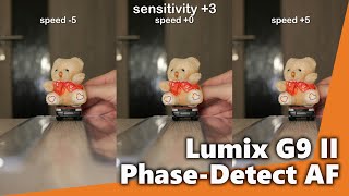 Panasonic Lumix G9 II PhaseDetect AF Test [upl. by Adnaugal]