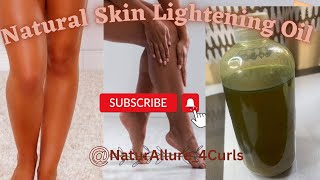 How to Make Your Own Skin Brightening Body OilEven skin tone amp moisturizeviral youtube diy new [upl. by Tews]