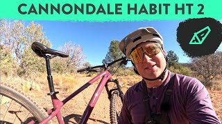 Cannondales Affordable Hardtail  The Cannondale Habit HT 2 Review [upl. by Thissa473]