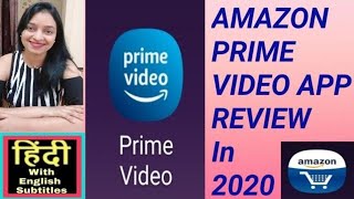 Amazon Prime Video App Review 2020 In Hindi amazon prime [upl. by Nywloc]