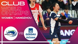 Tianjin Bohai Bank vs Gerdau Minas  Pool A  Highlights  Womens Club World Championship 2023 [upl. by Elah]