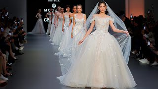 Global Bridal House Bridal Spring 2025  Barcelona Bridal Fashion Week [upl. by Ariaic891]