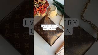 What fits in the Louis Vuitton Toiletry on Chain asmr luxury wimb louisvuitton [upl. by Animaj]