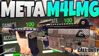 NEW M4LMG Best Gunsmith Build M4LMG Best Attachments COD Mobile  M4LMG Best Loadout CODM [upl. by Addis]