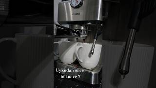 KARACA COFFEE ART 1101 ESPRESSO MAKİNESİ ÇOK SES YAPAR MI karaca coffee espresso asmr [upl. by Medor]