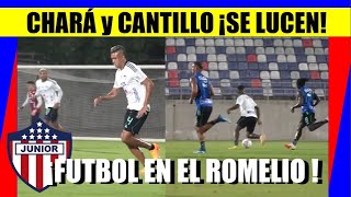 JUNIOR de BARRANQUILLA YIMMI CHARA y Victor CANTILLO SE LUCEN PRIMER ENTRENO FUTBOL [upl. by Kassi]