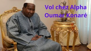 Vol chez Alpha Oumar Konaré Ancien président du Mali [upl. by Eniamzaj]