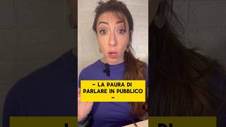 Supera la paura di parlare in pubblico [upl. by Lidda]