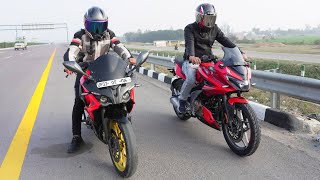 Pulsar RS200 vs Pulsar F250  Still the Fastest Pulsar Yet [upl. by Bowden]