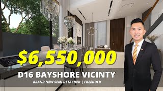 Brand New SemiDetached For Sale  Bayshore  Landed Property Singapore [upl. by Lord]