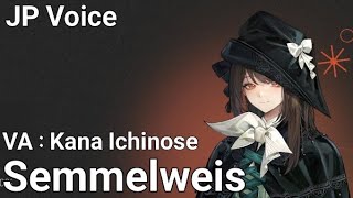 Reverse 1999 Semmelweis JP Voice Lines [upl. by Cower]