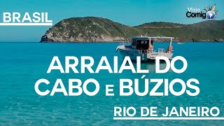 ARRAIAL do CABO e BÚZIOS  RIO DE JANEIRO  BRASIL  Série Viaje Comigo [upl. by Morrie]