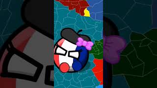 El nacimiento del hijo de estados jodidos y francia parte 1 countryballs humor polandball [upl. by Renell]