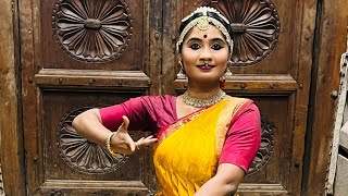 Natanam Adinar Kirthanam Bharathnatyam [upl. by Jarietta]