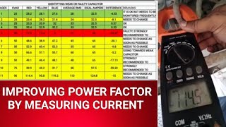 Improve Power Factor Efficiency  How to Identify Weak or Faulty 3Phase Power Factor Capacitors [upl. by Mcclimans]