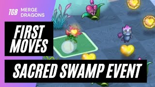 Merge Dragons Sacred Swamp Event First Moves [upl. by Ybloc186]