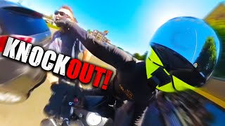 WHEN BIKERS FIGHT BACK  CRAZY BIKER MOMENTS  EP22 [upl. by Nele]