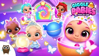 Giggle Babies  Toddler Care Game 👶🏿🍼 Kids Gameplay  TutoTOONS [upl. by Madeleine]