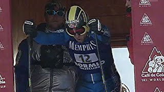 Lasse Kjus wins downhill Bormio 1995 [upl. by Eisnyl]