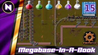 Starting Mega Science with 5400 Red Per Min  15  Factorio MegabaseInABook Lets Play [upl. by Brittney782]