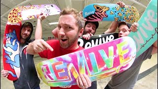 TONS OF NEW REVIVE SKATEBOARDS PRODUCT ReVive Winter 2017 [upl. by Duncan]