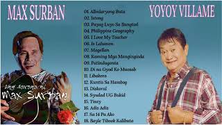 Max Surban VS Yoyoy Villame Songs Nonstop Songs  Max Surban Yoyoy Villame Greatest Hits 2021 [upl. by Skoorb]