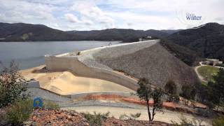 Blowering Dam Upgrade timelapse [upl. by Yenffad]