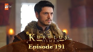 Kurulus Osman Urdu  Season 5 Episode 191 [upl. by Idnis]