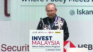 Invest Malaysia  Iskandar Puteri  Welcome Remarks [upl. by Ataga916]