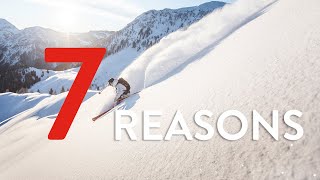 7 REASONS for Skicircus Saalbach Hinterglemm Leogang Fieberbrunn [upl. by Ecienaj]