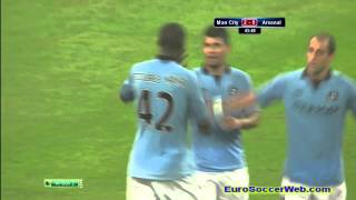 Yaya Toure Goal vs Arsenal [upl. by Mays]