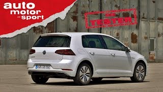 VW eGolf Ist er der beste Golf TestReview  auto motor und sport [upl. by Onilecram]