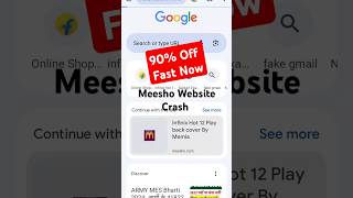 Meesho Online shoping Discount Code  Meesho discount coupon 2024  meesho website crash [upl. by Ansilme]